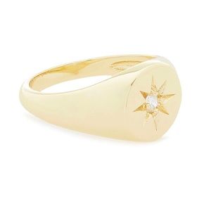 SHASHI Gold Star Ring
